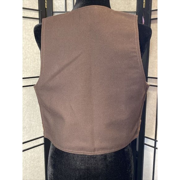 Debby Spence Personal Patchwork Size M Vest Brickerville House Original Vintage - Picture 3 of 12